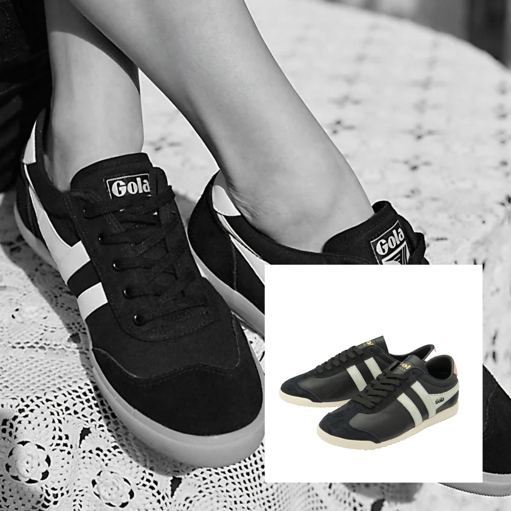 Gola Women's Black and White Casual Sneakers